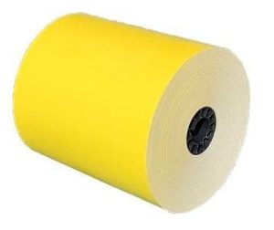 Yellow thermal pos paper rolls