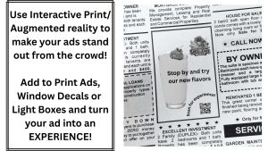 Interactive Print/Augmented Reality