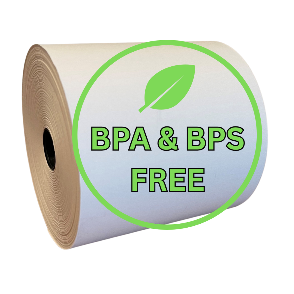 BPA AND BPS FREE 50 ROLLS Thermal Paper Rolls 3 125″ x 230′ WHITE