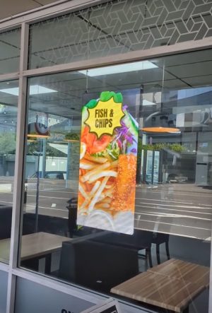 32" x 25" LED WINDOW SIGN